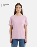 Light Baby Pink Plain T-Shirt