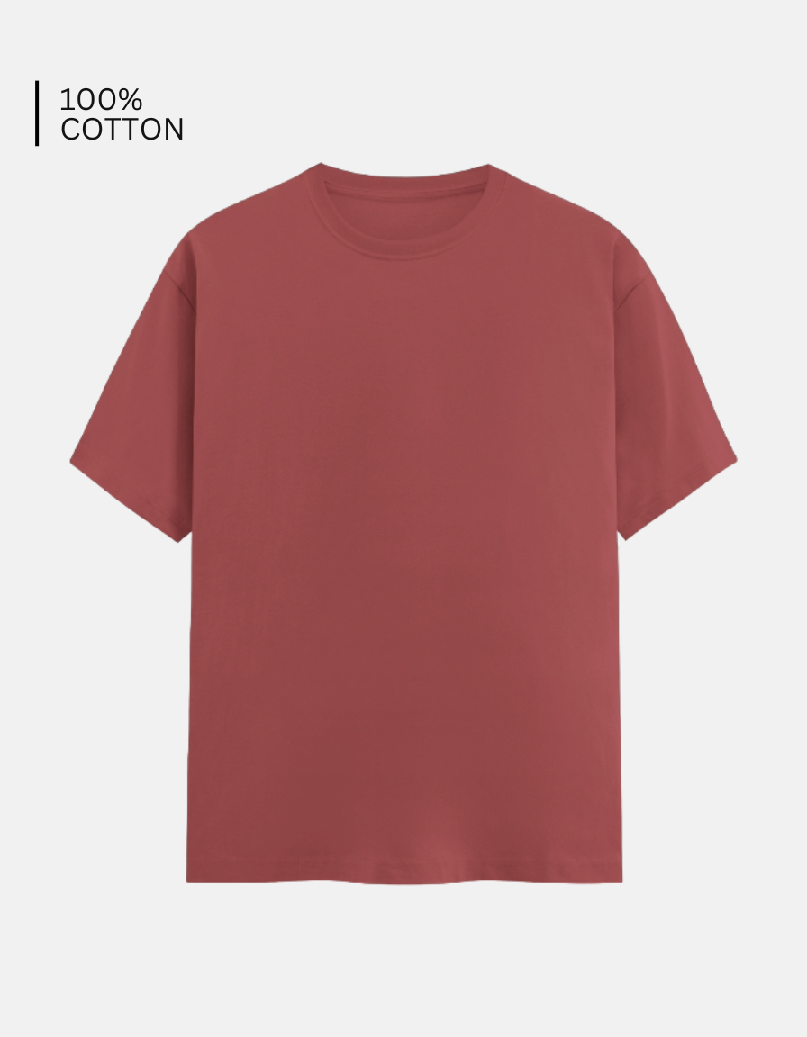 Coral Plain T-Shirt