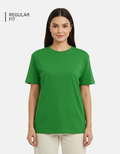 Flag Green Plain T-Shirt