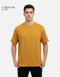 Golden Yellow Solid T-Shirt
