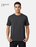 Steel Grey Solid T-Shirt