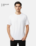 White Solid T-Shirt