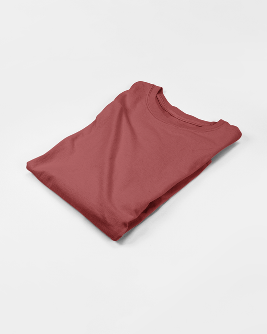 Coral Solid Classic T-Shirt